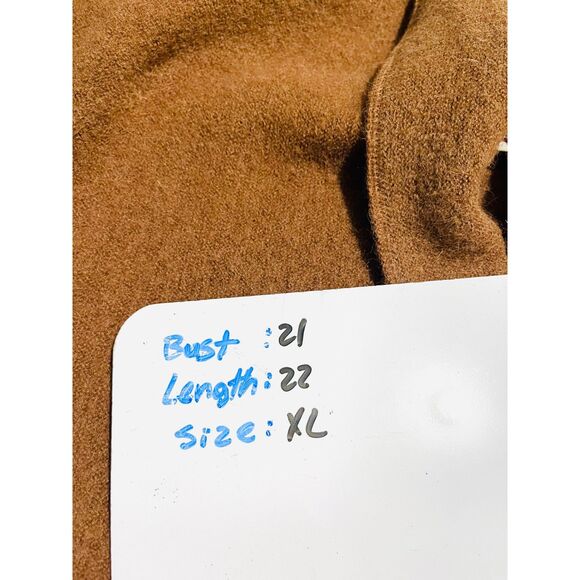 Beyond trends alpaca wool sweater bolero cardigan flare crop Peru made women XL - Picture 4 of 4